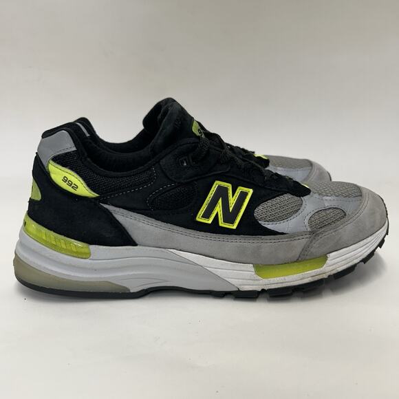 New Balance 992 Made In USA “Black/Grey/Volt” M992TQ main image 5